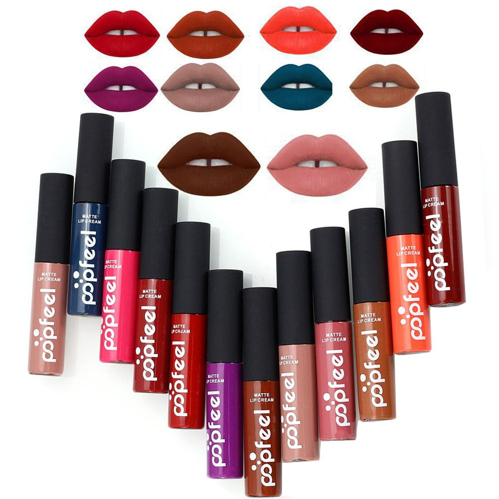 Popfeel liquid lipsticks (Matte once dry)