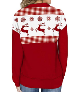 Print on one fourth Pullovers