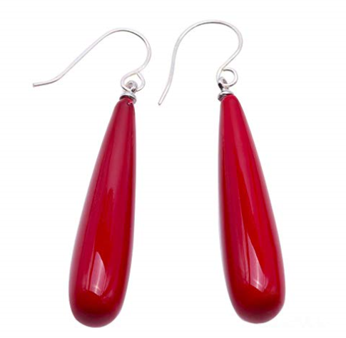 Solid Mother of Pearl Earrings- 3 colors