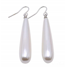 Solid Mother of Pearl Earrings- 3 colors
