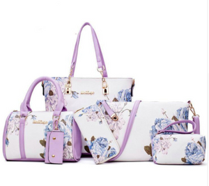 Purple Bags- set of 6