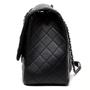 Large diamond stitch 'stand-up' bag