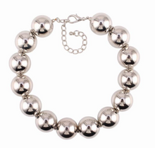 Large Metal Beads Choker (Available in 2 metal colors)