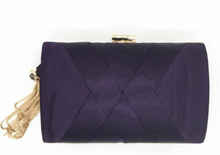 Silk pleated clutch (Handmade)- 3 colors