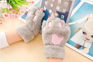 Fingerless mittens