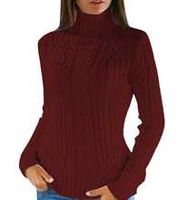 Turtleneck solid pullover- 4 colors