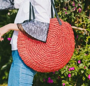 Handmade Straw bags- 4 colors