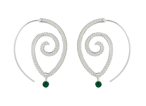 Spiral whirlpool earrings - Check out all the Latest 7 designs!