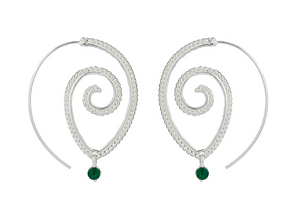 Spiral whirlpool earrings - Check out all the Latest 7 designs!