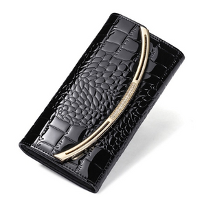 Tri Fold genuine leather wallet- 3 colors