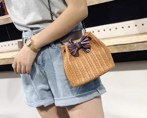 Wicker Bow bag