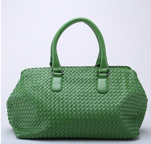 Woven platted bag-3 colors